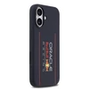 Red Bull Raudona Bull Raudona Bull Silicone Vertical Logo MagSafe dėklas skirtas Apple iPhone 17 mėlynos spalvos