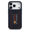 Red Bull Raudona Bull Raudona Bull Silicone Vertical Logo MagSafe dėklas skirtas Apple iPhone 17 Pro Max mėlynos spalvos