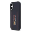 Red Bull Raudona Bull Raudona Bull Silicone Vertical Logo MagSafe dėklas skirtas Apple iPhone 17 mėlynos spalvos