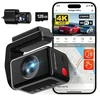 REDTIGER F4 Pro WiFi 4K + 1080p 128GB Dash Cam
