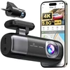 REDTIGER F9 WiFi 4K + 1080p Dash Cam