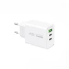 Įkroviklis Remax ŁAD SIEC KIDDY SERIES 45W RP-U139 2xUSB-C/1xUSB Baltas