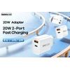 REMAX 20W greitasis įkroviklis RP-U120, USB, Type-C