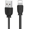 USB kabelis Remax RC-134i Lightning 2.1A juodas 1.0m