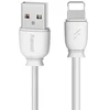 USB kabelis Remax RC-134i Lightning 2.1A baltas 1.0m