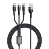 Remax Sury 2 3-in-1 USB laidas, 1,2m, 2A