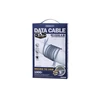 PTC REMAX Cable USB 2.0 A Male į Micro USB B Male, Pilkas, 1.0m, RC-C006