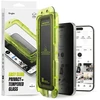 „Ringke Easy Slide“ 2 „iPhone 17“ apsauginių stiklų pakuotė (juodas)