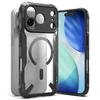Ringke Fusion X Magnetic MagSafe dėklas skirtas Apple iPhone 17 Pro Max – juodos spalvos