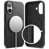 Ringke Silicone Magnetic MagSafe dėklas skirtas Apple iPhone 17 – violetinės spalvos