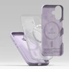 Ringke Silicone Magnetic MagSafe dėklas skirtas Apple iPhone 17 – violetinės spalvos