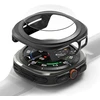 Ringke Plonas ir grūdintas stiklas išmaniojo laikrodžio dėklas Samsung Galaxy Watch Ultra (47 mm) | su įmontuotu stiklu | juodas