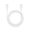 Riversong kabelis Lotus 08 USB-C - USB-C 1,0m 3A light pilkas CT76