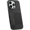 Rock Ultra Thin Aramid Fiber Kevlar 600D dėklas skirtas iPhone 16 Pro Max juodos spalvos