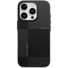 Rock Ultra Thin Aramid Fiber Kevlar 600D dėklas skirtas iPhone 16 Pro Max juodos spalvos