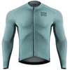 Rockbros 15120015018 ROAD TO SKY men's cycling jersey long sleeve L - pilka-mėlynas