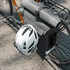 Rockbros Bike Bag su Backpack Function, Atsparus vandeniui, su Helmet Attachment 18l – juodos spalvos