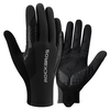 Rockbros cycling pirštinės spring/summer/autumn, full, size: L – juodos spalvos
