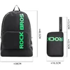 Rockbros H10-BK sports foldable backpack 18 l - juodos spalvos