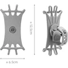 Rockbros LF436 Handlebar Clamp Phone Holder - Gray