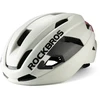 Rockbros LK-15 anglies pluošto dviračio šalmas 58–62 cm – šviesiai pilkas