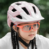 Rockbros LK-67 Youth Bike Helmet with Detachable Visor 54–58 cm - Rožinė
