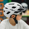 Rockbros LK-67 jaunimo dviračio šalmas su nuimamu skydeliu 54–58 cm - Baltas