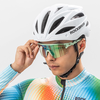 Rockbros Polarized dviratininko akiniai su UV apsauga ir Corrective Insert – baltos spalvos