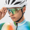 Rockbros Polarized dviratininko akiniai su UV apsauga ir Corrective Insert – baltos spalvos