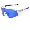 Rockbros Polarized Cycling Glasses with UV Protection and Corrective Insert Mėlyna Lenses - Baltas