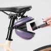 Rockbros Rigid Hard Shell Compact Saddle Bag 0.4l – violetinės spalvos
