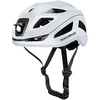 Rockbros ZK-077 Bicycle Helmet with Integrated Multi-Directional Lighting 57-61 cm - Baltas