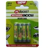 Rocket Precharged HR03 850MAH ALWAYS READY Blister Pack 4pcs.