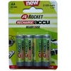 Rocket Precharged HR6 2100MAH ALWAYS READY Blister Pack 4pcs.