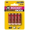 Rocket rechargeable HR6 2700mAh Blister Pack 4pcs.
