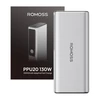 Romoss PPU20 20000mAh 130W Powerbank (sidabrinis)