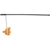 Rotaļlieta kaķiem - Trixie Playing rod fish, plastikas/plush, 46 cm