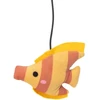 Rotaļlieta kaķiem - Trixie Playing rod fish, plastikas/plush, 46 cm