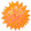 Dog Fantasy Šuns žaislas - Placek Žaislinis šuns fantazijos kamuoliukas švilpiantis oranžinis 5 cm