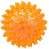 Šunų žaislas - Placek žaislinis šunų fantazijos kamuoliukas švilpiantis oranžinis 6 cm