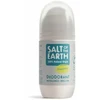 Natūralus rutulinis dezodorantas „Salt Of The Earth“ bekvapis (Deo Roll-on), 75 ml