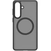 „Spigen Capella“ telefono dėklas su „MagSafe“ palaikymu, skirtas „Samsung Galaxy S26+“, juodas