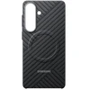Dėklas Samsung Carbon Magnet phone case for Samsung Galaxy S26+ (S947) pilka