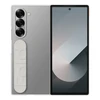 Dėklas „Samsung Galaxy Fold6“ skaidrus dangtelis su permatomu dirželiu