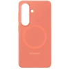 Dėklas Samsung EF-ES942COE Silicone Magnet Cover for Samsung Galaxy S26 Coral Raudona