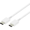 Kabelis USB Samsung EP-DA705BWEGWW USB-C to USB-C 1m Baltas