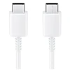 Samsung EP-DN975BWE duomenų perdavimo ir įkrovimo kabelis | USB-C į USB-C | 25 W | 1 m | baltas (OEM)