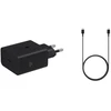 EP-T6010NBE + EP-DA705BBE Samsung USB-C 60W Travel Charger + USB-C/USB-C Data Cable 3A Juoda (OOB Bulk)