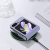 Dėklas Dux Ducis Bril Samsung F731 Z Flip5 5G violetinis