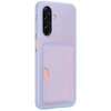Samsung EF-OA266TLE kortelių lizdo knygos tipo telefonų dėklas skirtas Samsung Galaxy A26 5G (A266) mėlynas